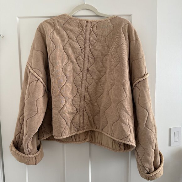 Free People Quilted Jacket - Size M - Picture 3 of 4